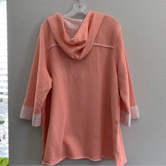 Soft Surroundings French Terry Just Beachy Pullover Sweatshirt Size 2X - Picture 8 of 16